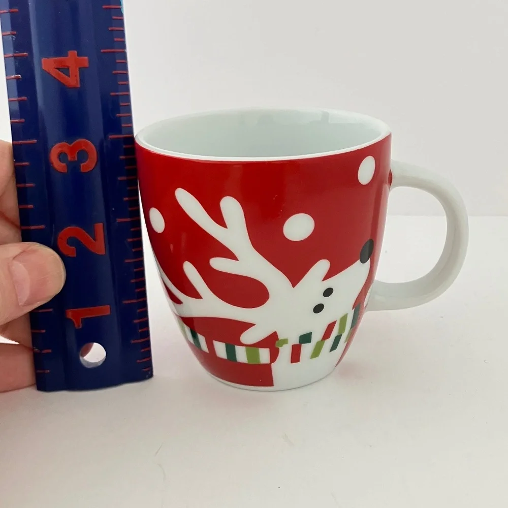 Crate & Barrel Reindeer Mini Mug